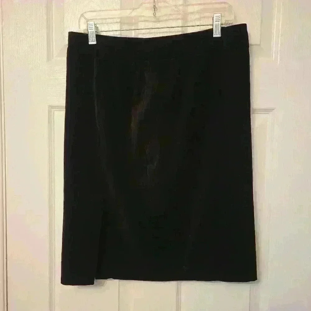 Vintage Velvet‎ Whimsigoth Pencil Skirt CastleCore Gothic Dark CottageCore Size8